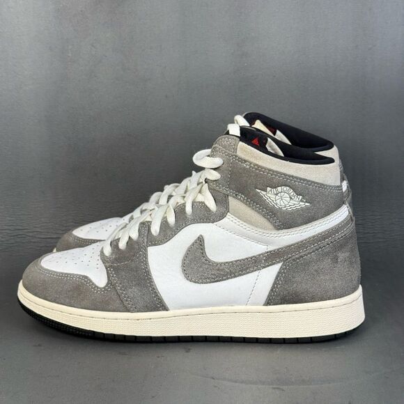 Nike Air Jordan 1 Retro High OG Washed Gray Suede womens size 9 (Y7) - Picture 3 of 8